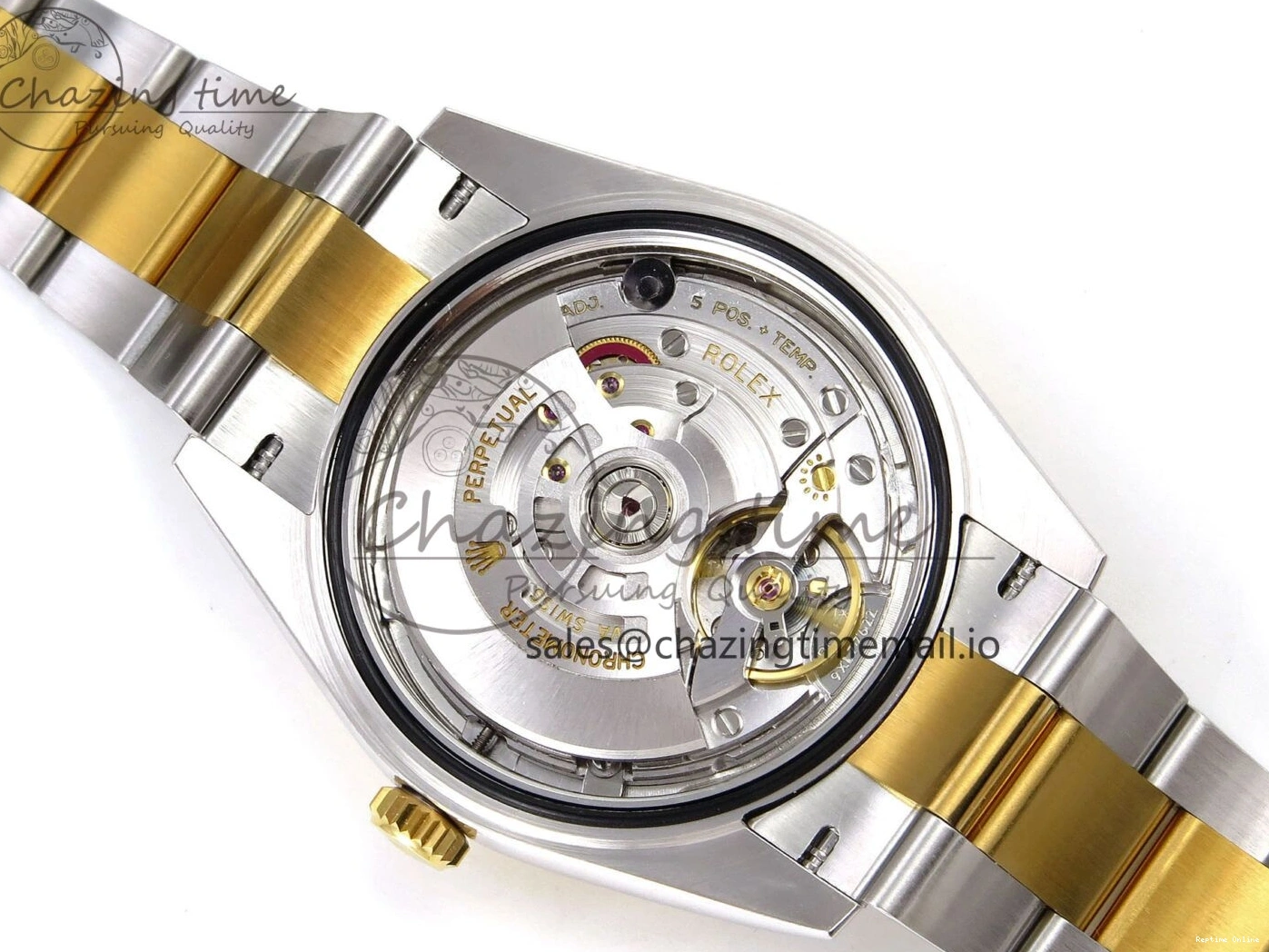0117 DateJust 41 SS YG ARF 1:1 Best Edition 904L Steel White MOP Dial on Oyster Bracelet SH Sporty 1257